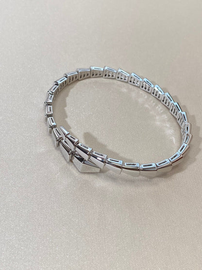 [Regalia jewelry]SERPENTI VIPER SILVER BRACELET