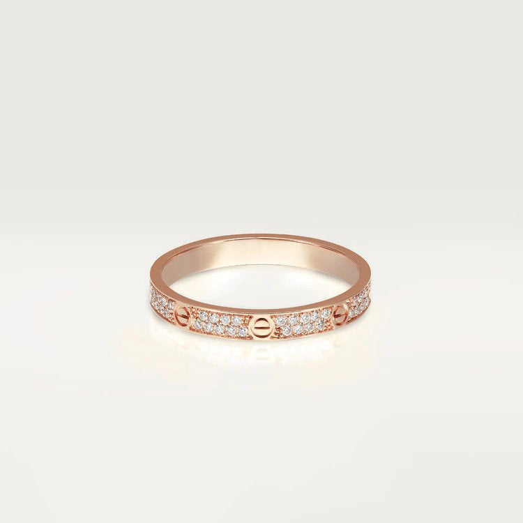 [Regalia jewelry]LOVE RING 2.65MM DIAMOND
